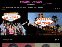 Tablet Screenshot of crawlvegas.com